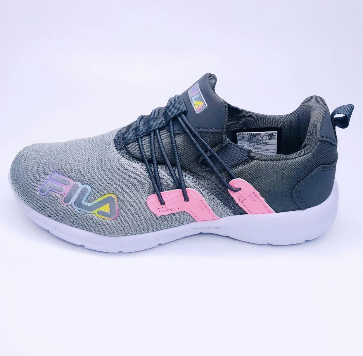 Littletown Fila Toddler Girl Gray pink Sneaker Gray pink Online Luxury Store for Kids