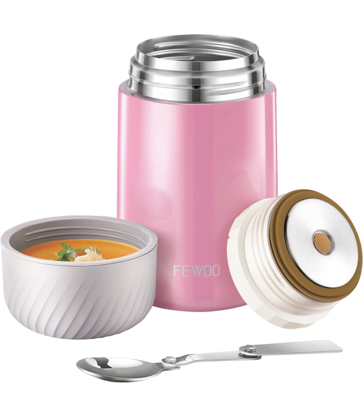 Thermos 16oz Funtainer Food Jar with Spoon - Apricot