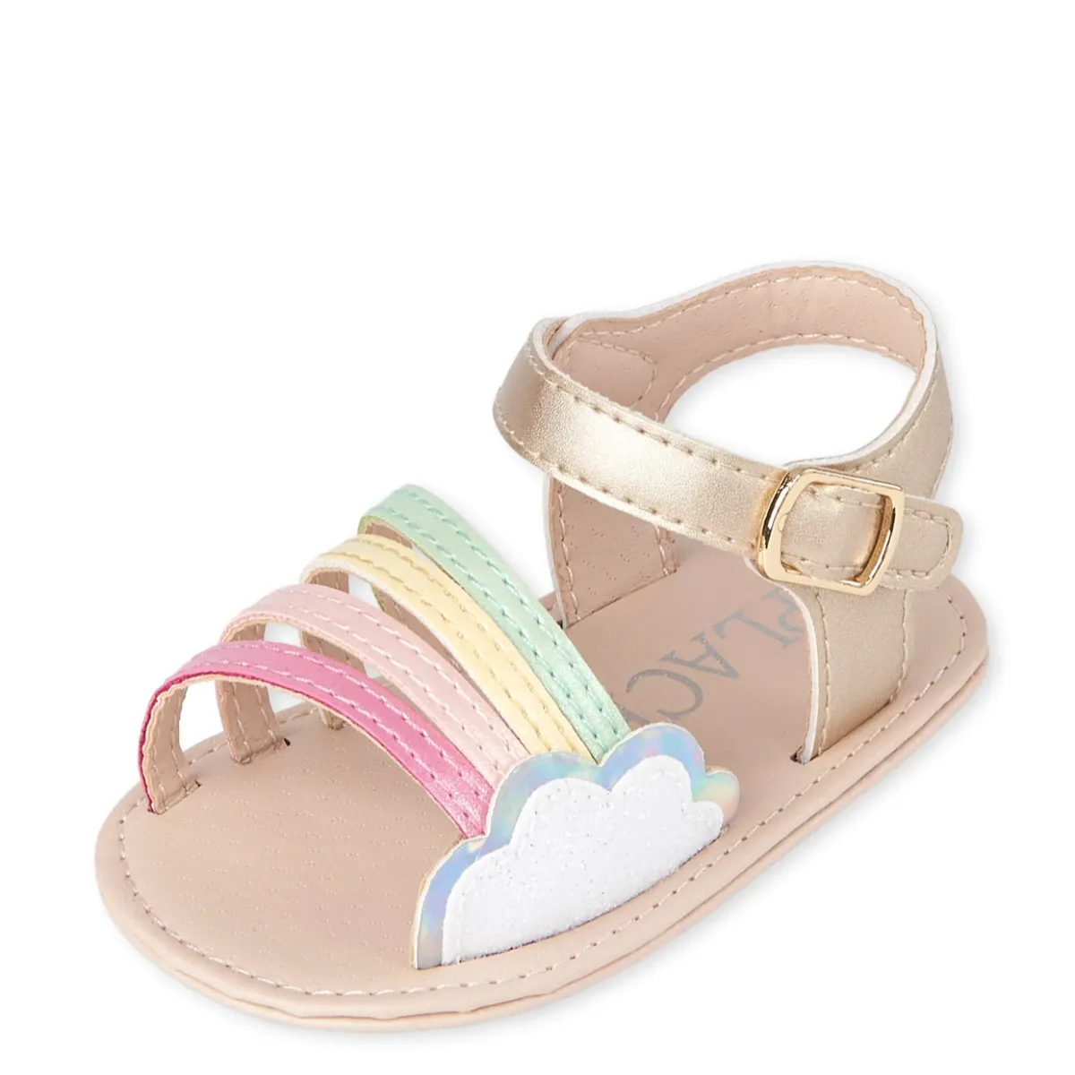 Girls on sale rainbow sandals