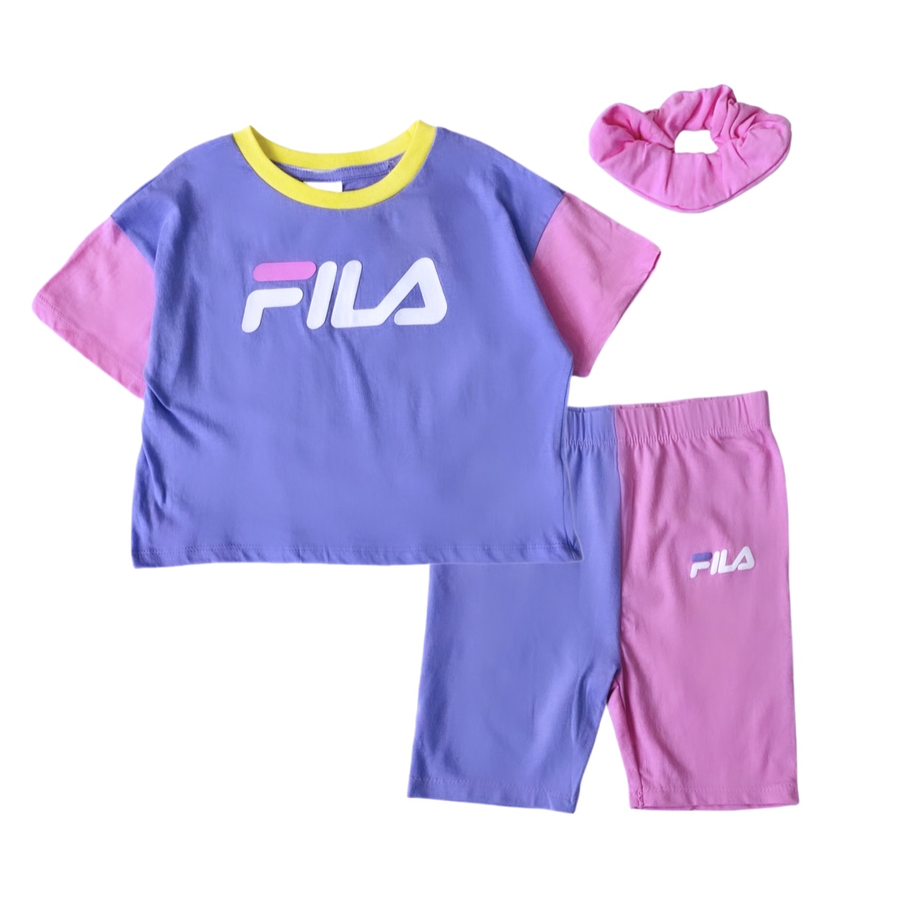 Fila biker short set best sale