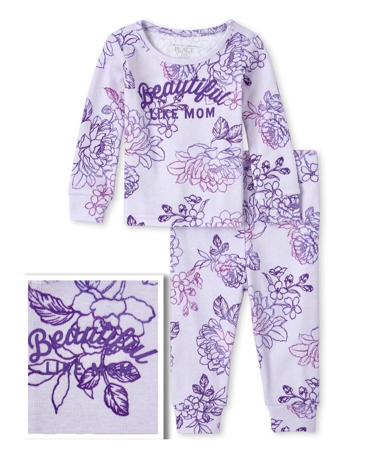 Children's place mommy discount and me pajamas