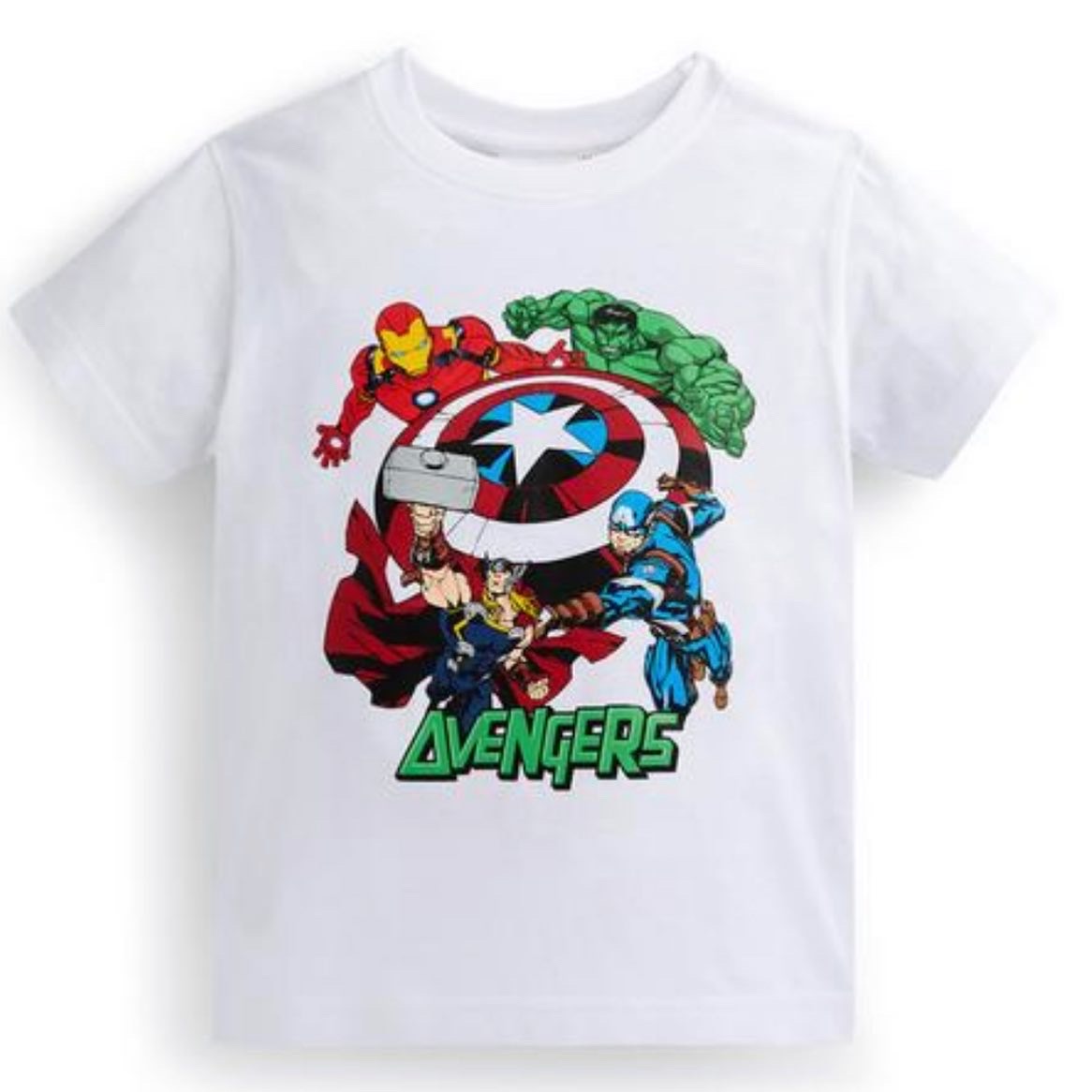 aften krøllet mock Littletown Primark Toddler Boy White Marvel T-Shirt - Online Luxury Store  for Kids