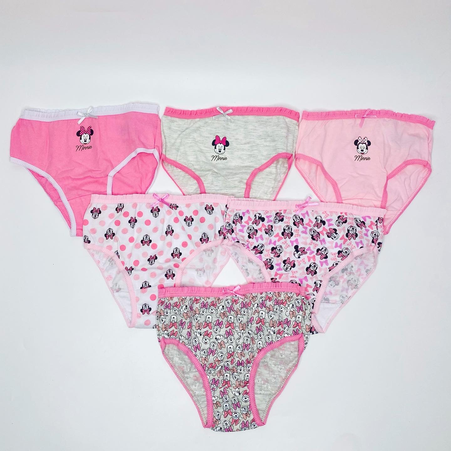 DISNEY Toddler Girls Minnie Mouse Brief Panty