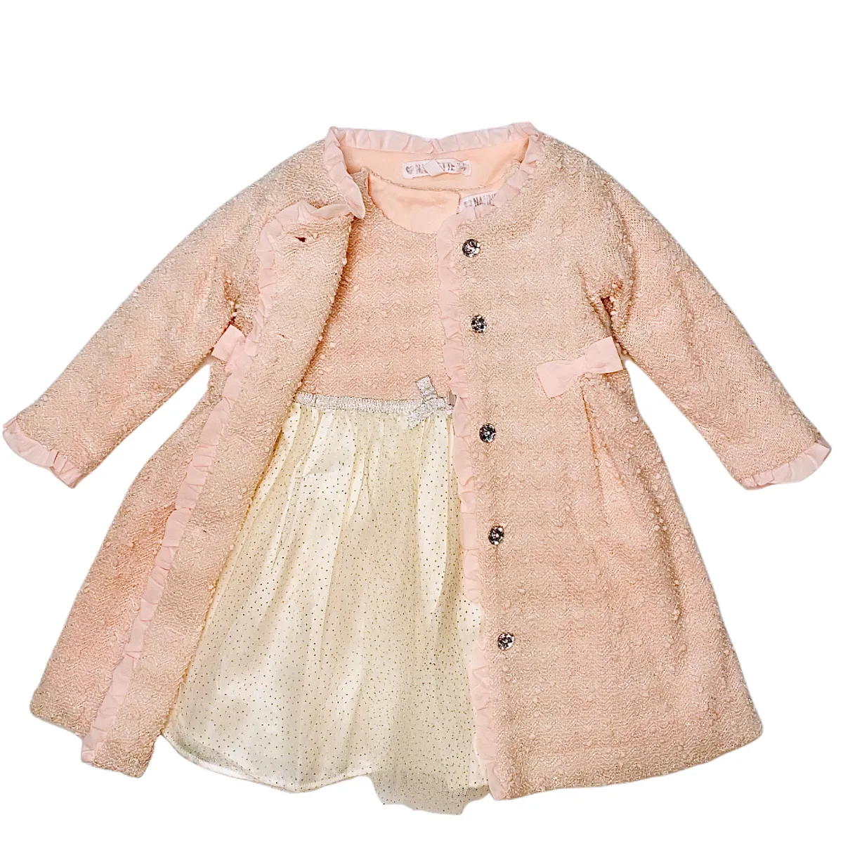 Metallic hotsell baby coat