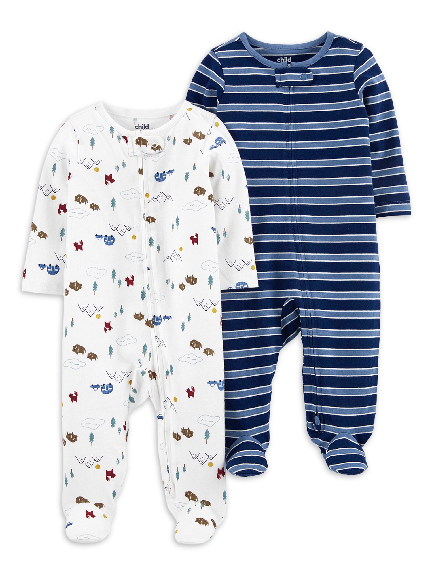 Carter's sleepers best sale with mitten cuffs