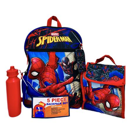 Spider man 5 sales piece backpack