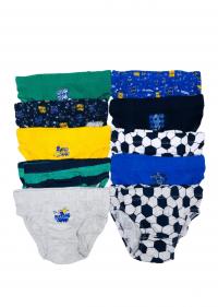 Littletown Primark Toddler Boy 10Pc Football Cotton Rich Pant Briefs -  Online Luxury Store for Kids