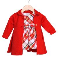 Nannette Baby Girl 2-Piece Tartan Dress & Coat Set - 21990 in warri, delta state, Nigeria