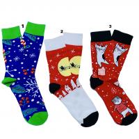 Little Town Christmas Adult Socks (ONESIZE) 031 - 1500 in warri, delta state, Nigeria